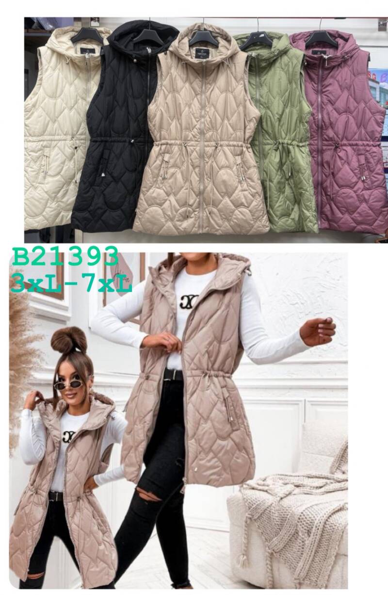 Kamizelka damskie Roz 3XL-7XL, 1 Kolor Paczka 5 szt